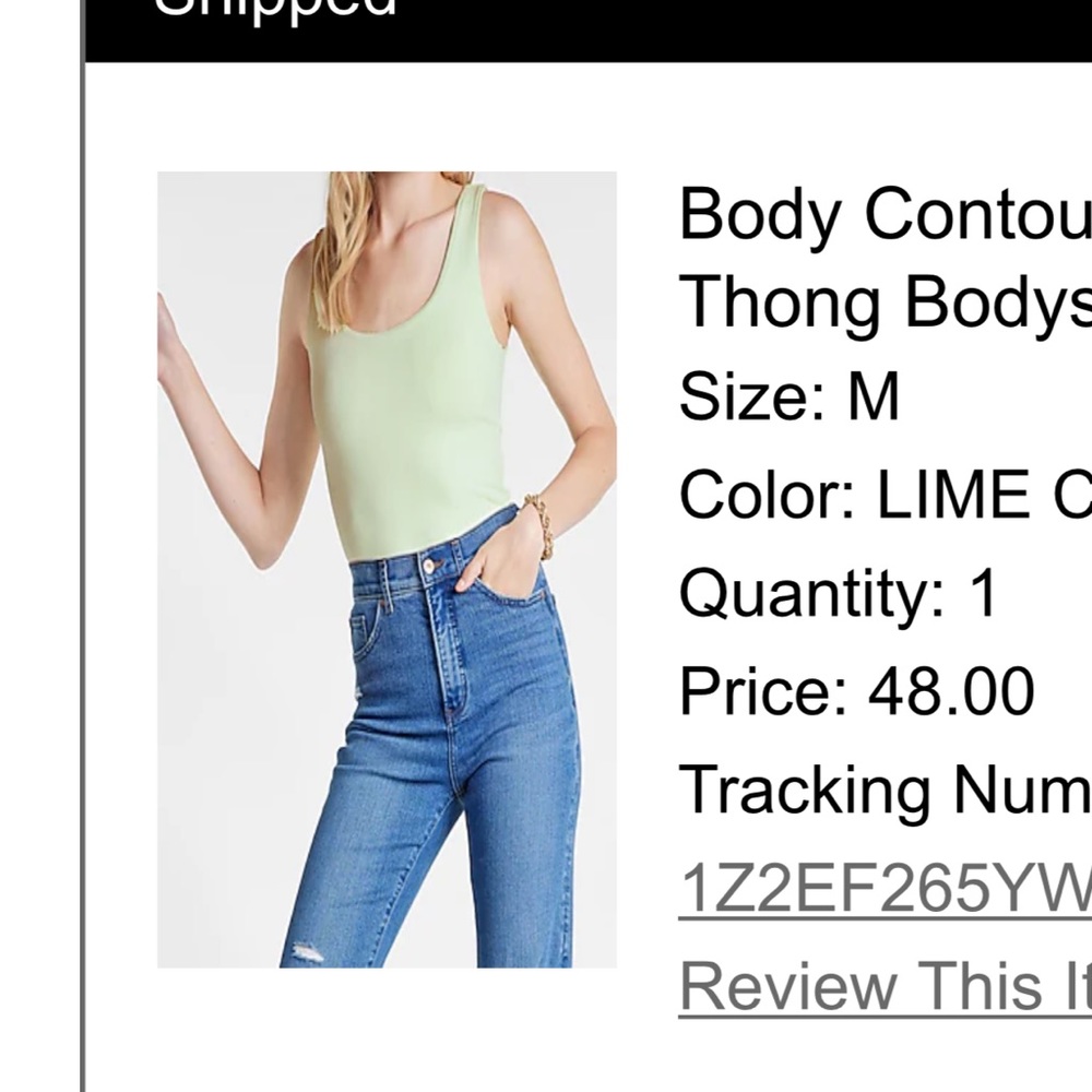 Express bodysuit
